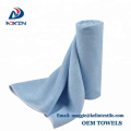 Ultra Soft Pet Living Microfibre Pet Towel for Dog Cats Drying 100cm x 60cm Blue